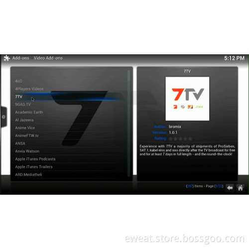 Eweat newest smart Android tv box Amlogic S802 Quad core 4k full hd 1080p porn video xbmc tv box 3.5'' SATA Bluetooth4.0